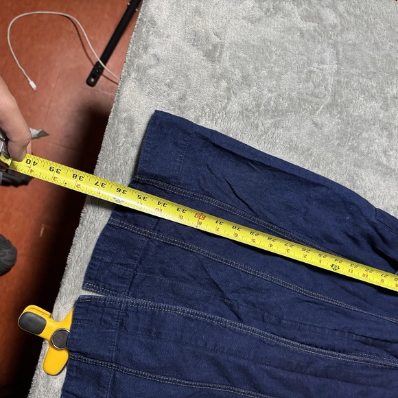 G Star Raw Womens Wrap Dress Longsleeve Blue Denim Size Small City Designer Boho - Picture 14 of 15